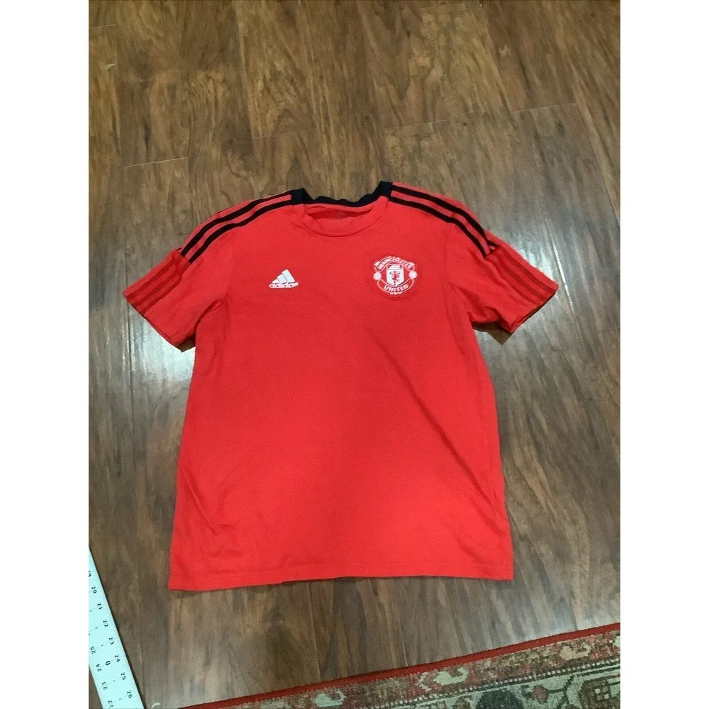 2021-22 Men's Adidas Manchester United Soccer Training Jersey M Man U